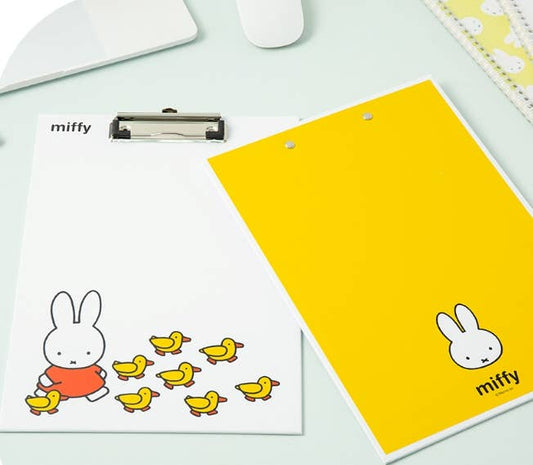 Miffy Double-Sided Color Clipboard with Hanging Hook