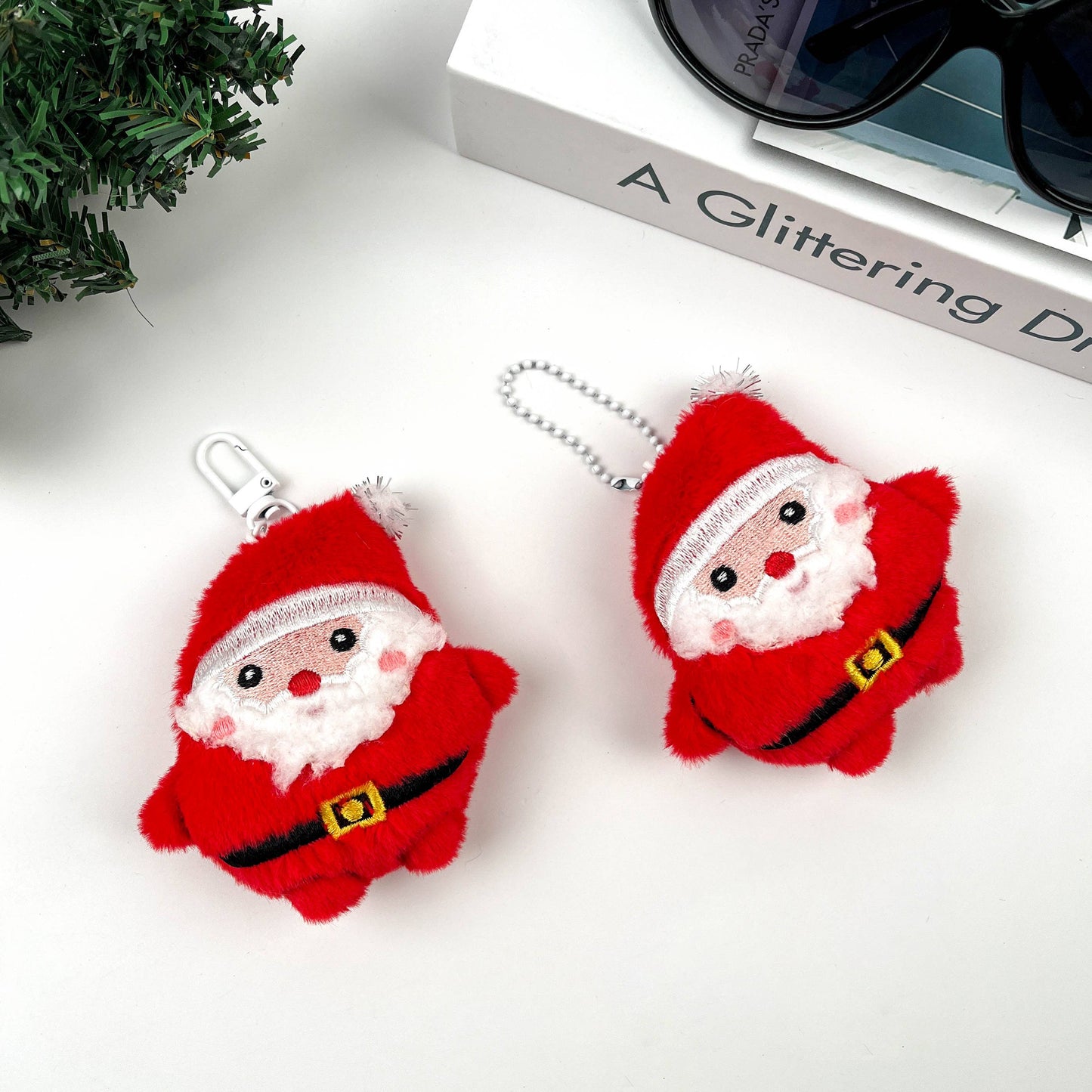 Christmas Pendant, Plush Dolls Cute Keychains