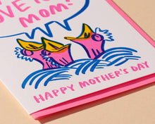Load image into Gallery viewer, We Love You Mom Letterpress Mother&#39;s Day Card
