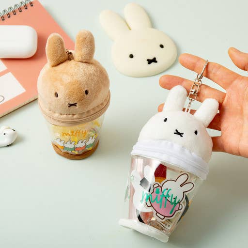 Miffy Jelly Transparent Pouch Key Ring, Bag Charm