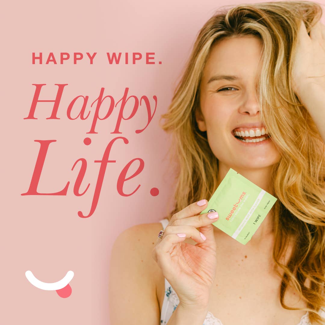 Pina Colada Flavored Intimate Wipes Waxing Beauty self care