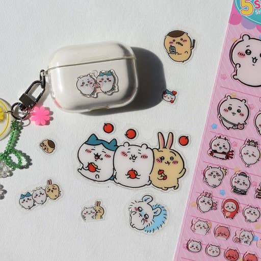Chiikawa & Friends 5 Sizes Jelly Coating Deco Stickers