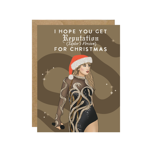 Taylor Rep For Christmas Holiday Card