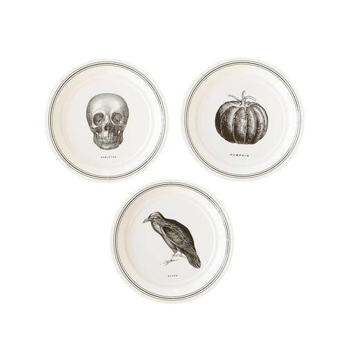 EPH942 -  Ephemera Halloween Plate Set - Front & Company: Gift Store