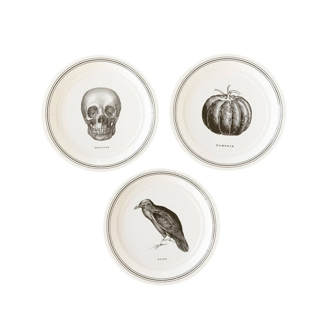 EPH942 -  Ephemera Halloween Plate Set