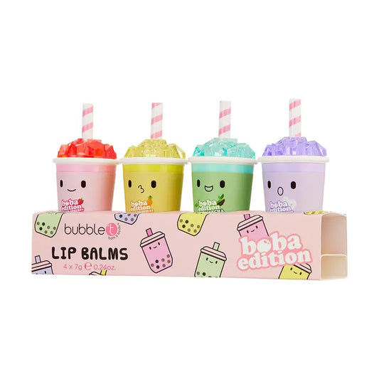 Boba Tea Lip Balm Collection (4 x 7g)