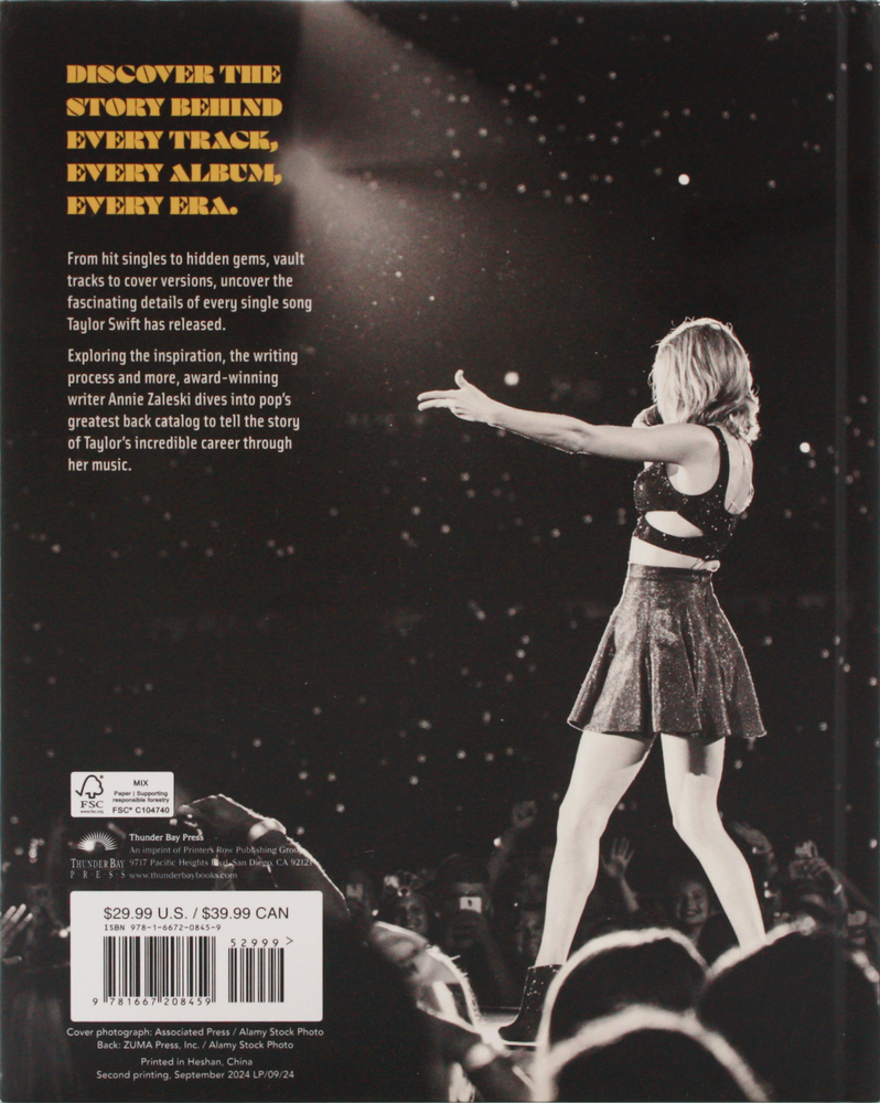 Taylor Swift - Stories Behind The Songs Hardcover Book Pop