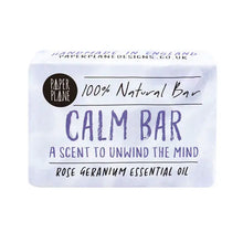 Load image into Gallery viewer, Calm Bar 100% Natural Vegan Rose Geranium Soap
