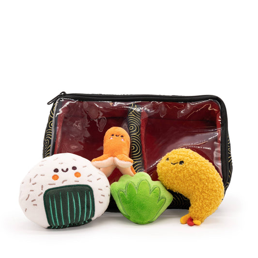 Mini Plushies - Japanese Bento Box (5-Pc Set)
