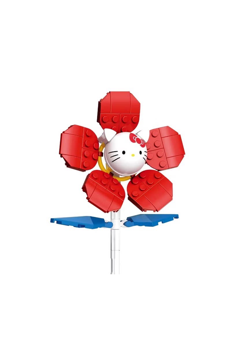 Brickcraft Hello Kitty Flower Build Set