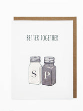 Load image into Gallery viewer, Better Together Hand Illustrated Wedding Card
