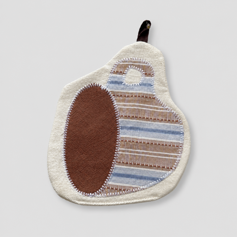 Vintage Patchwork Embroidery Coffee - Shaped Coaster