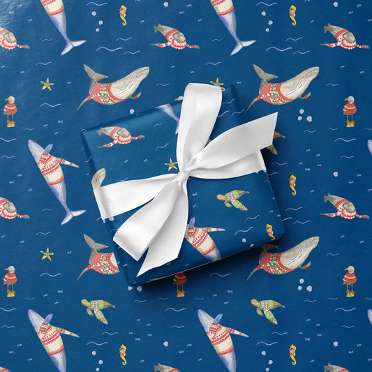 Gift Wrap - Sea Sweaters