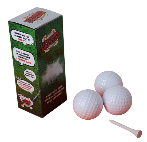 Exploding Golf Balls - Christmas Stocking, Novelty Gifts - Front & Company: Gift Store