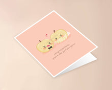 Load image into Gallery viewer, Congratulations, You&#39;re the Perfect Pear Wedding Card
