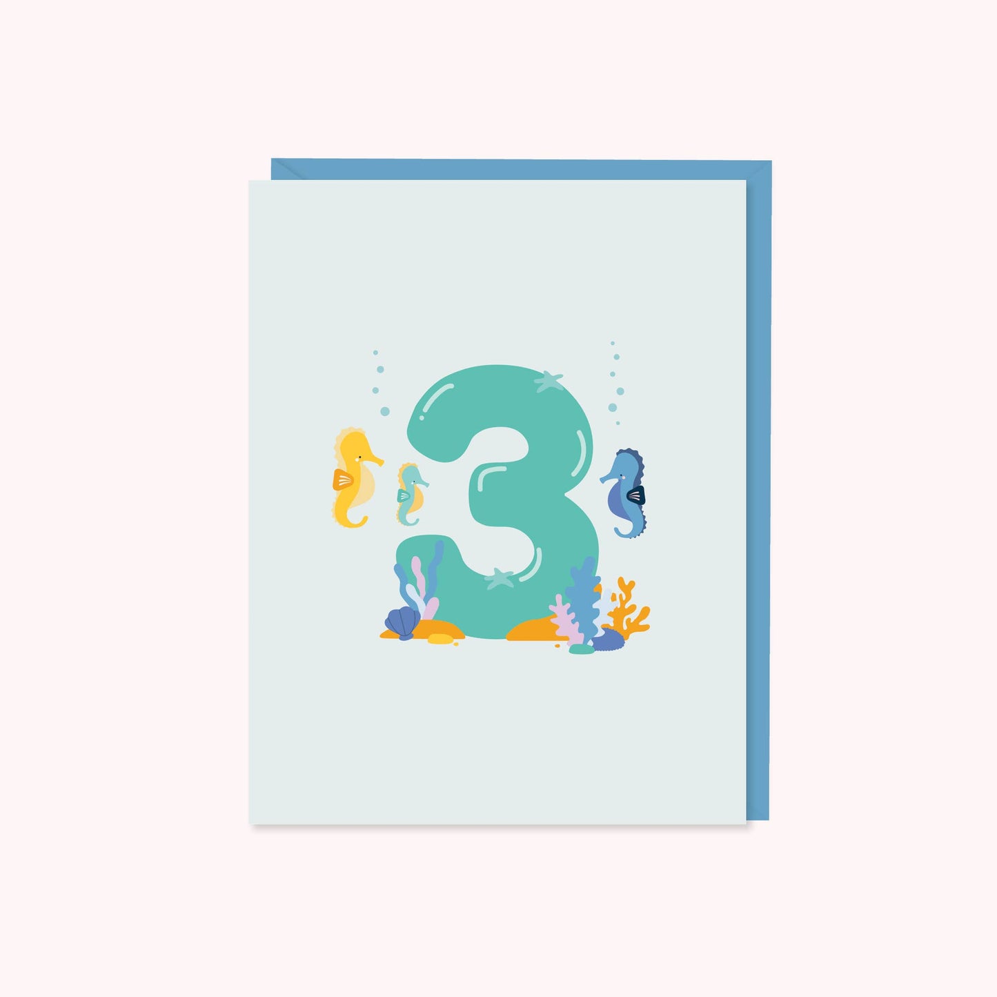 Three Years Old | Greeting Card
