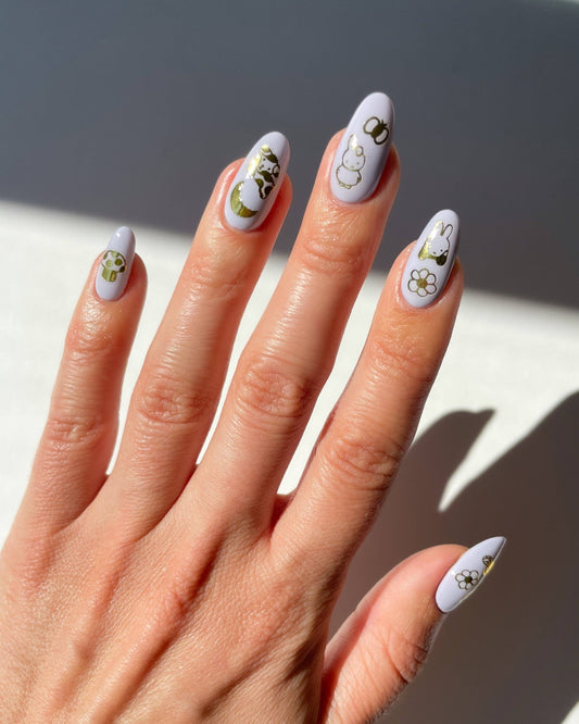 Nail Art Stickers - MIFFY IS GOLD