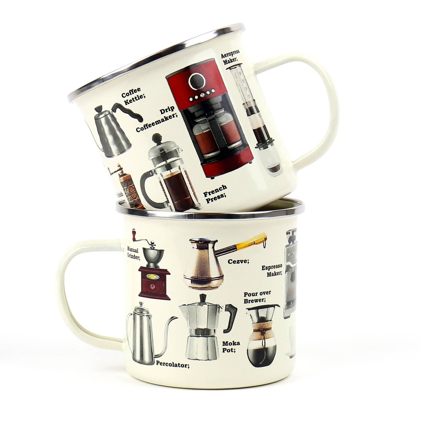 Enamel Mug - Bikes