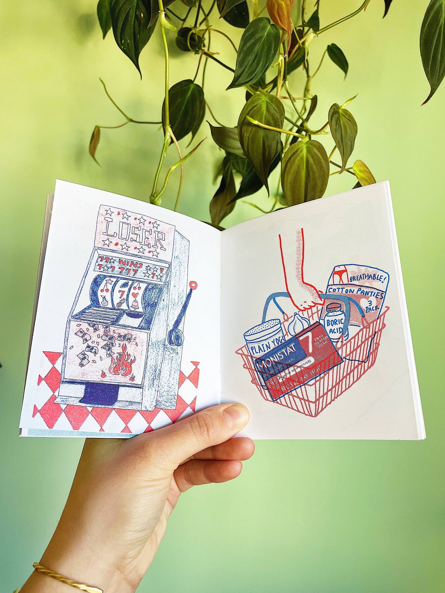 NOT STOKED AGAIN Risograph Zine