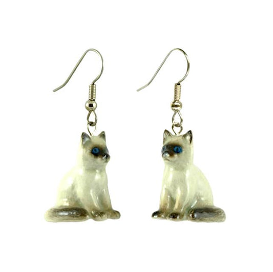 Ragdoll Cat Earrings
