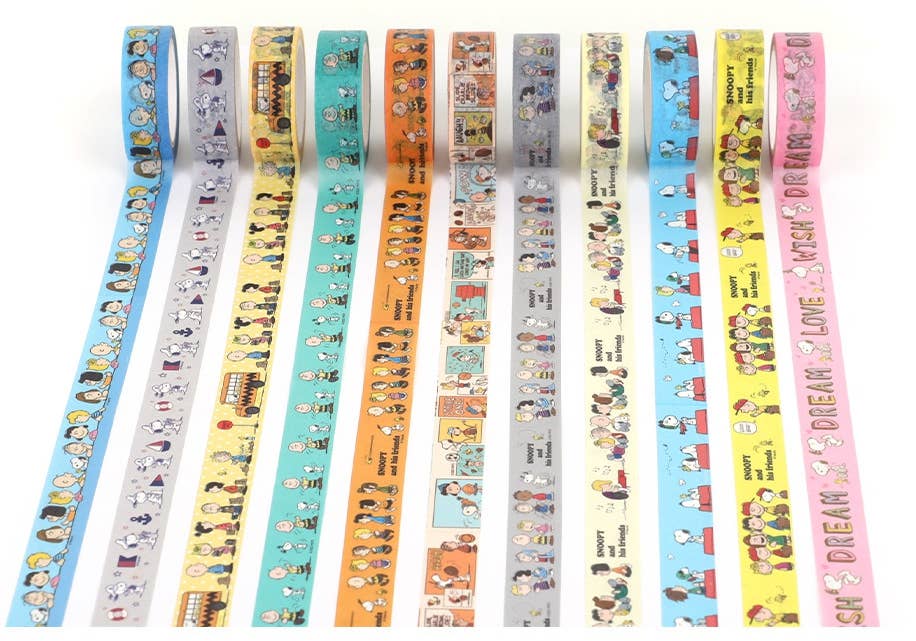 Peanuts Snoopy & Friends Masking Tape – Assorted Designs