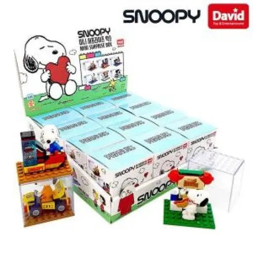 Peanuts Snoopy Diy Deco Mini Block 4 Random Box