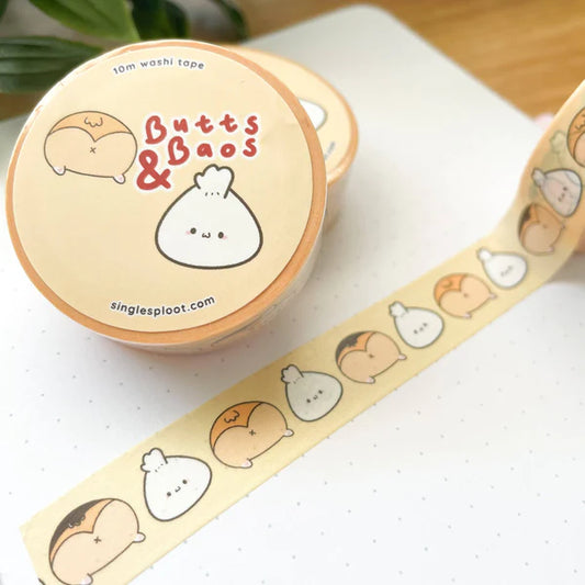 Butts & Baos Washi Tape
