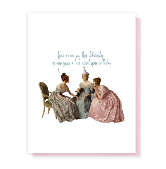 No One Gives A Fuck, Funny Birthday Card