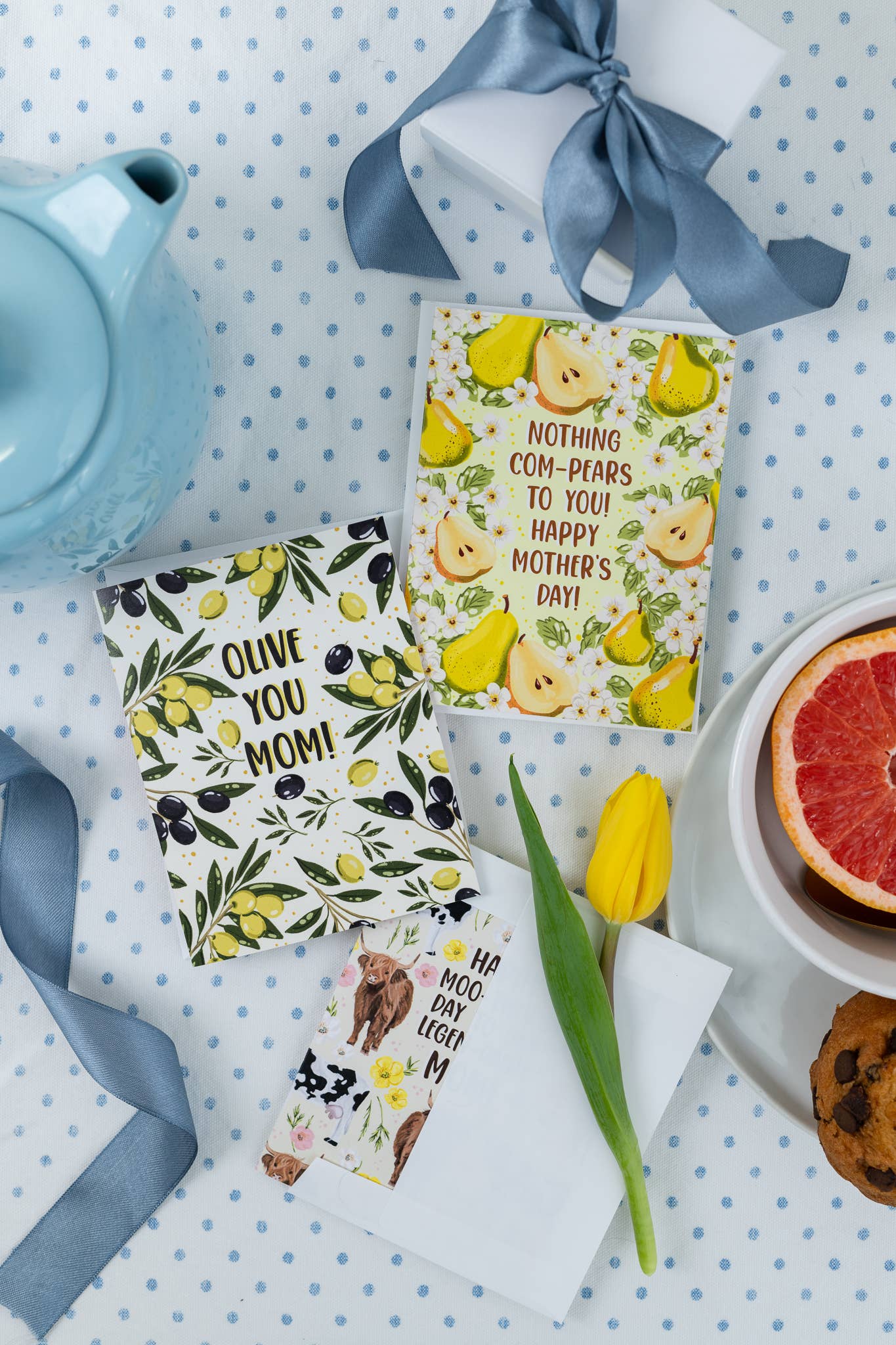 Happy Moo-ther's Day To One Legen-Dairy Mom! - Greeting Card