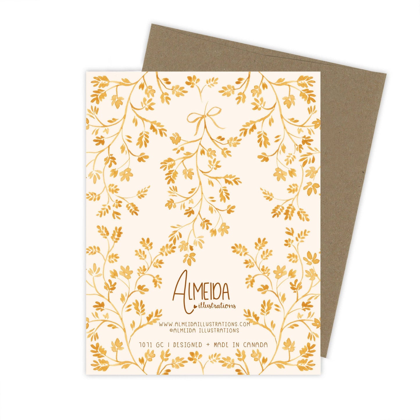 Ornate Wedding Day Card