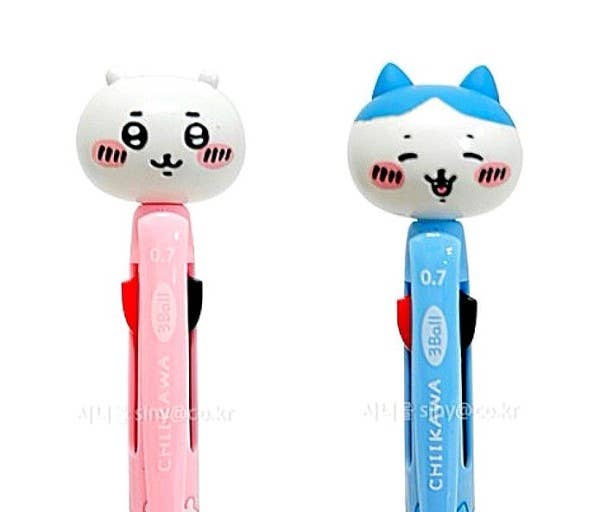 Chiikawa Character 3D Figure 3Colors Ballpoint Pen