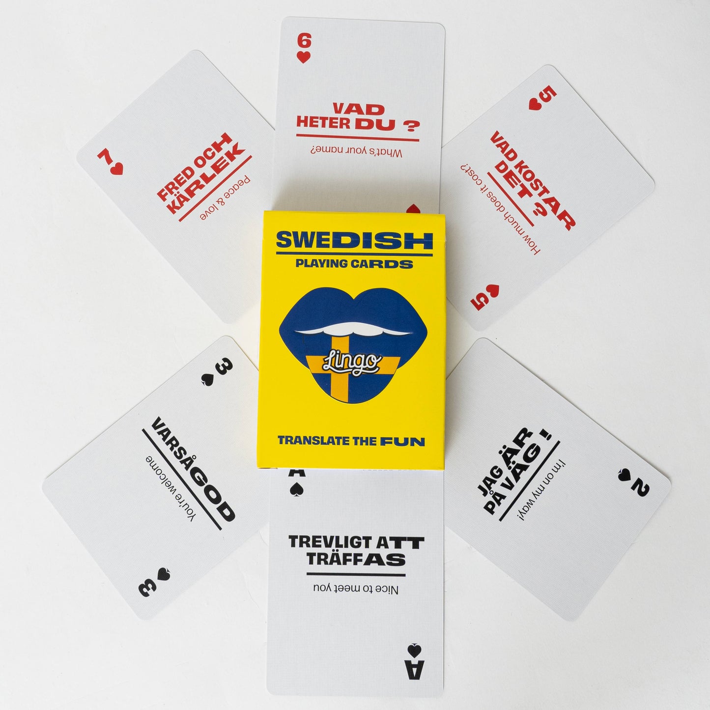 Swedish Travel Playing Cards