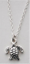 Load image into Gallery viewer, Sea Turtle Necklace -    Silver Natural History
