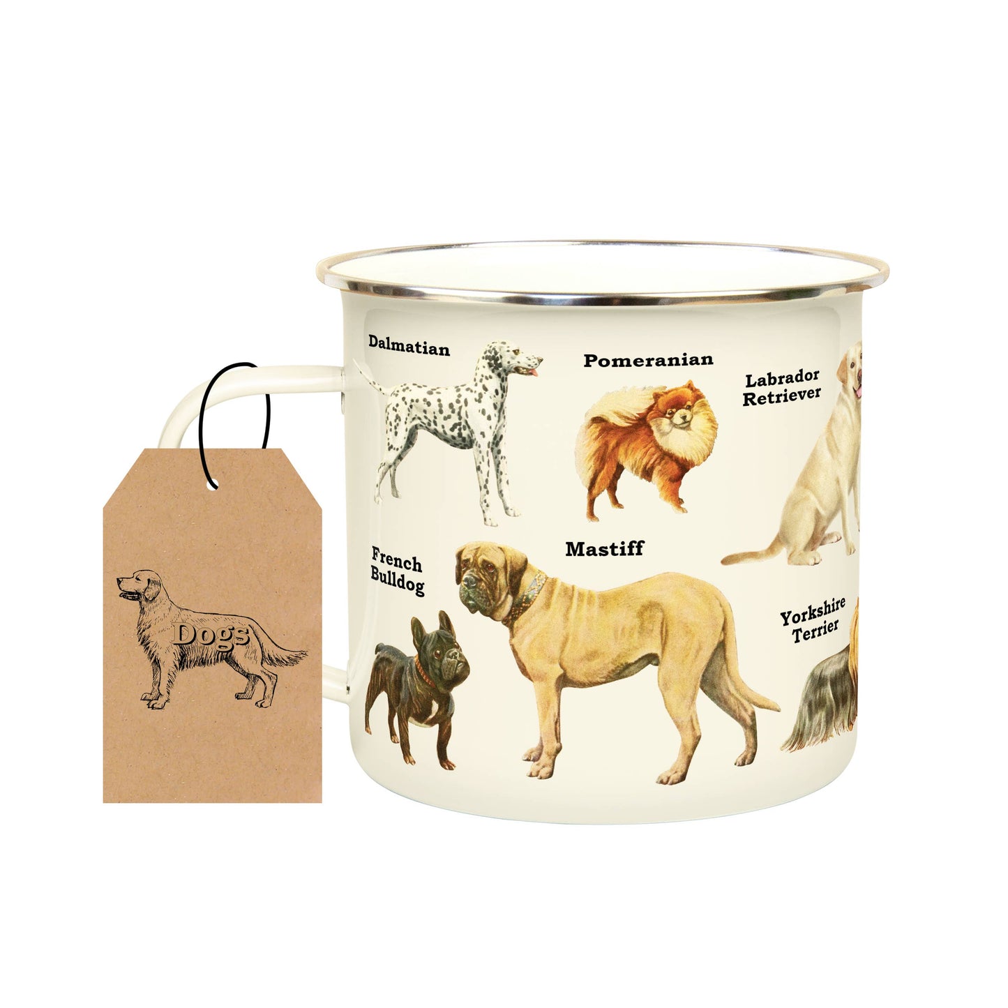 Enamel Mug - Dogs