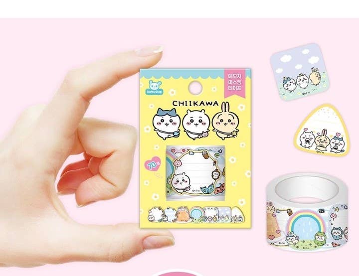 Chiikawa adorble illust Memo Sticker Roll Pack
