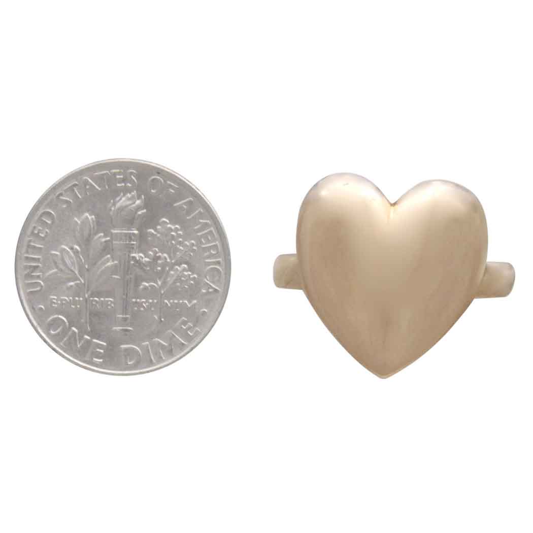 Bronze Heart Ring