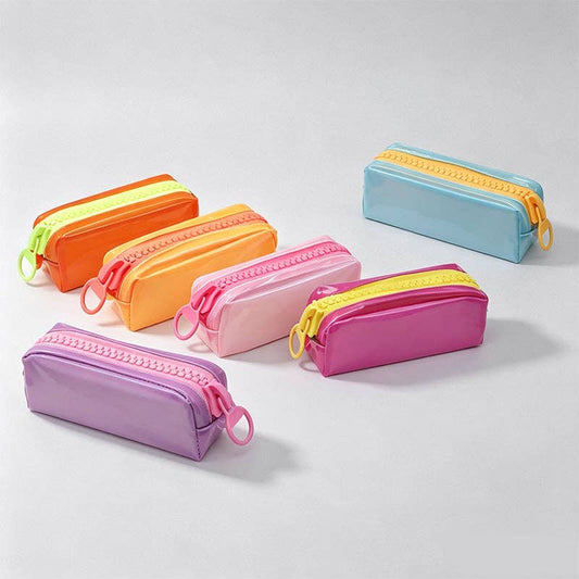 Simple Color - Block Pencil Case