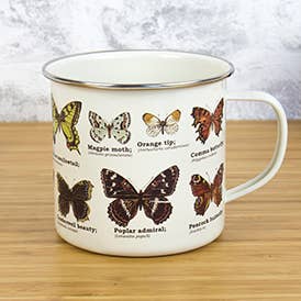 Enamel Mug - Butterflies