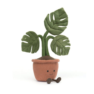 Jellycat Amuseable Monstera Plant - Front & Company: Gift Store