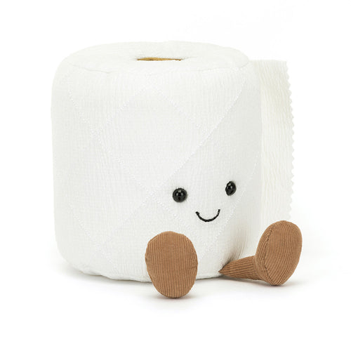 Jellycat Amuseables Toilet Roll - Front & Company: Gift Store