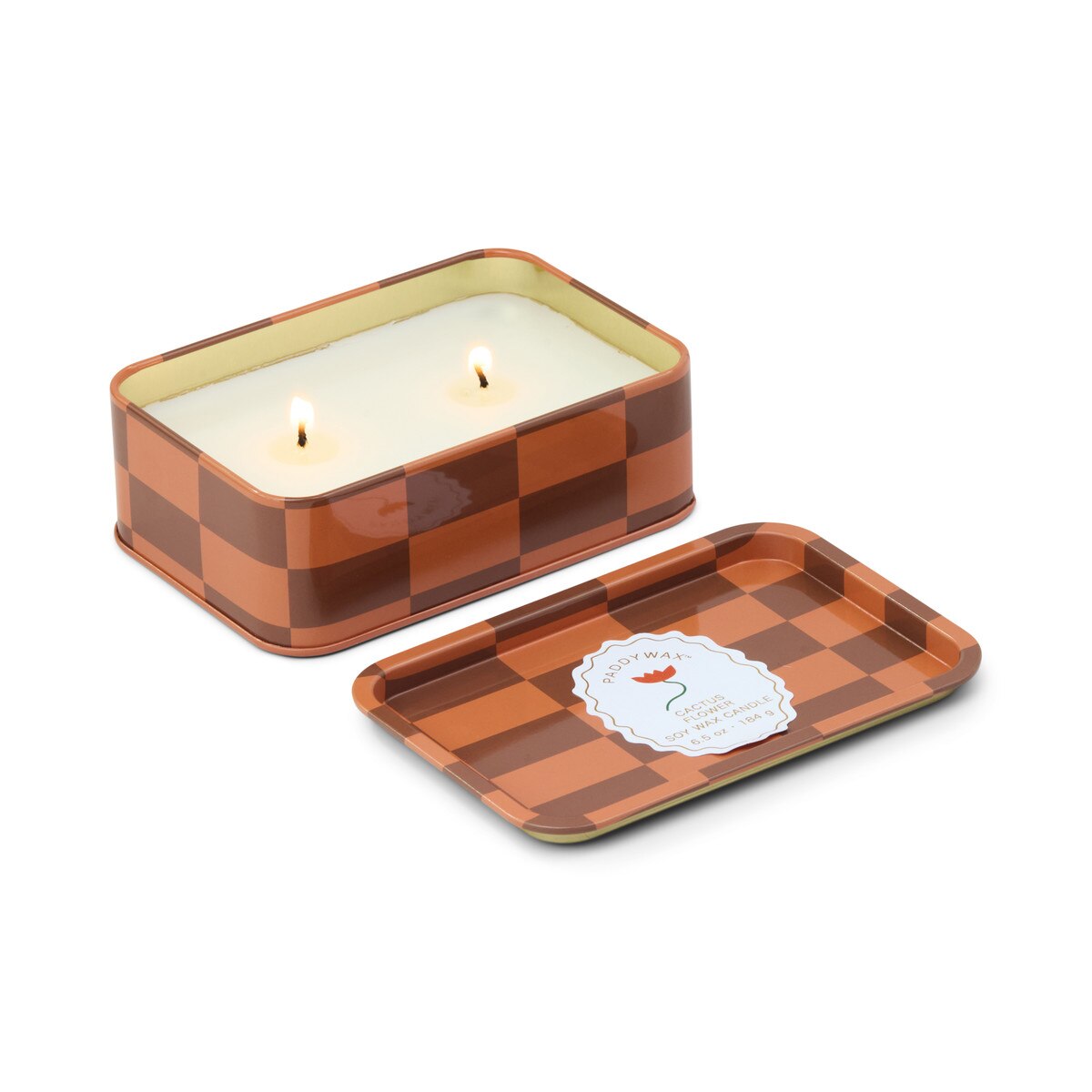 A DOPO 6.5 OZ PRINTED TIN - Flower, CACTUS FLOWER