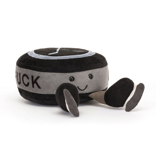 Jellycat Amuseable Sport Hockey Puck - Front & Company: Gift Store