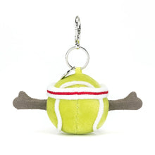 Load image into Gallery viewer, Jellycat Amuseables Sports Tennis Bag Charm
