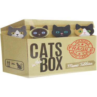 Cats In The Box Memo Tabbies