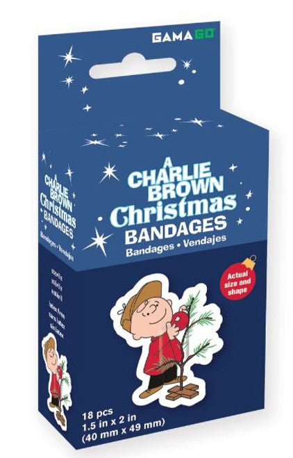 Peanuts A Charlie Brown Christmas Adhesive Bandages