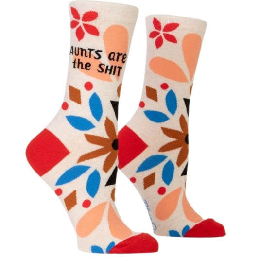 Aunts Are The Shit Crew Socks