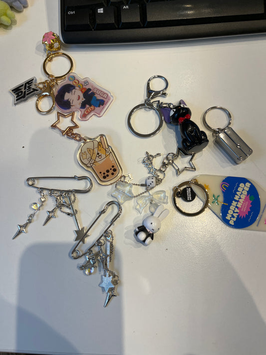 Assorted Keychain/ Bag Charms