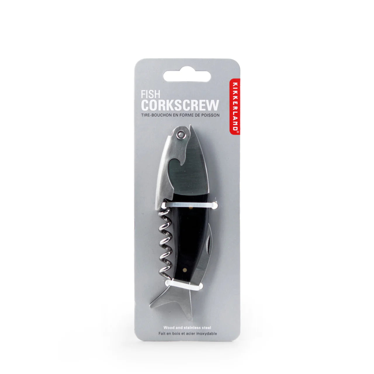 Darkwood Fish Corkscrew Black