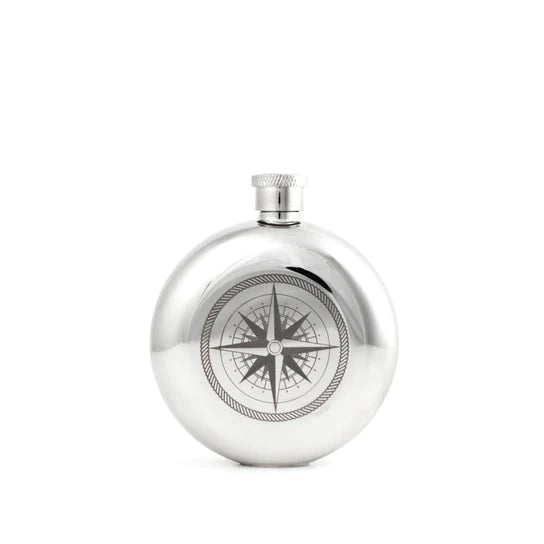 3 Oz Canteen Flask Compass Small