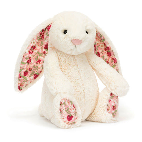 Jellycat Blossom Cream Bunny 'Berry' - Front & Company: Gift Store